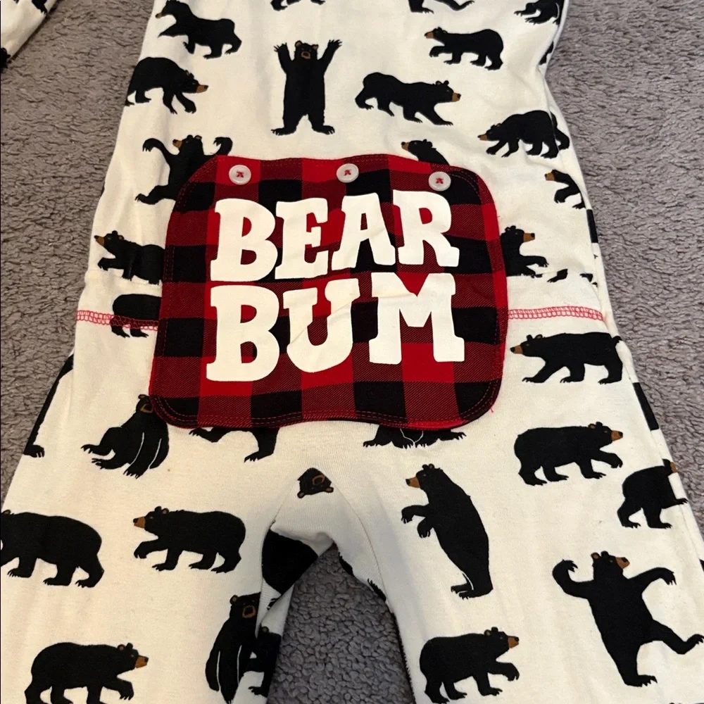 Little Blue House kids “bear bum” onesie pajamas
